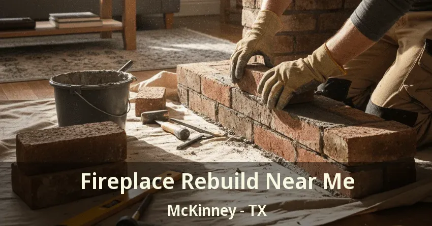 Fireplace Rebuild Near Me McKinney - TX