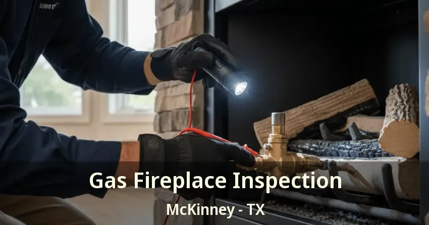 Gas Fireplace Inspection McKinney - TX
