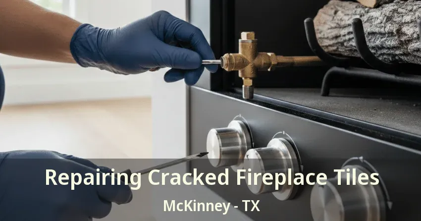 Repairing Cracked Fireplace Tiles McKinney - TX Repairing Cracked Fireplace Tiles McKinney - TX