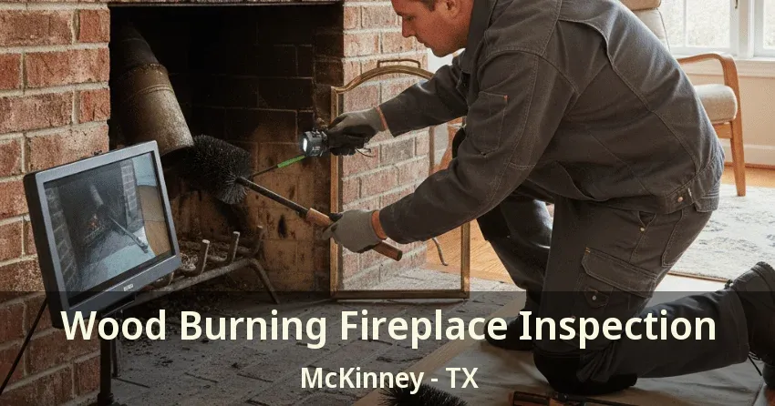 Wood Burning Fireplace Inspection McKinney - TX
